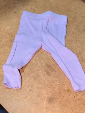 ❤️‍🔥10/$10❤️‍🔥 Baby Cat & Jack Purple Ribbed Stretch Leggings Size 3-6M